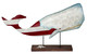 Whale on Stand - Patriotic - Metal & Capiz Whale on Stand - Patriotic - Metal & Capiz